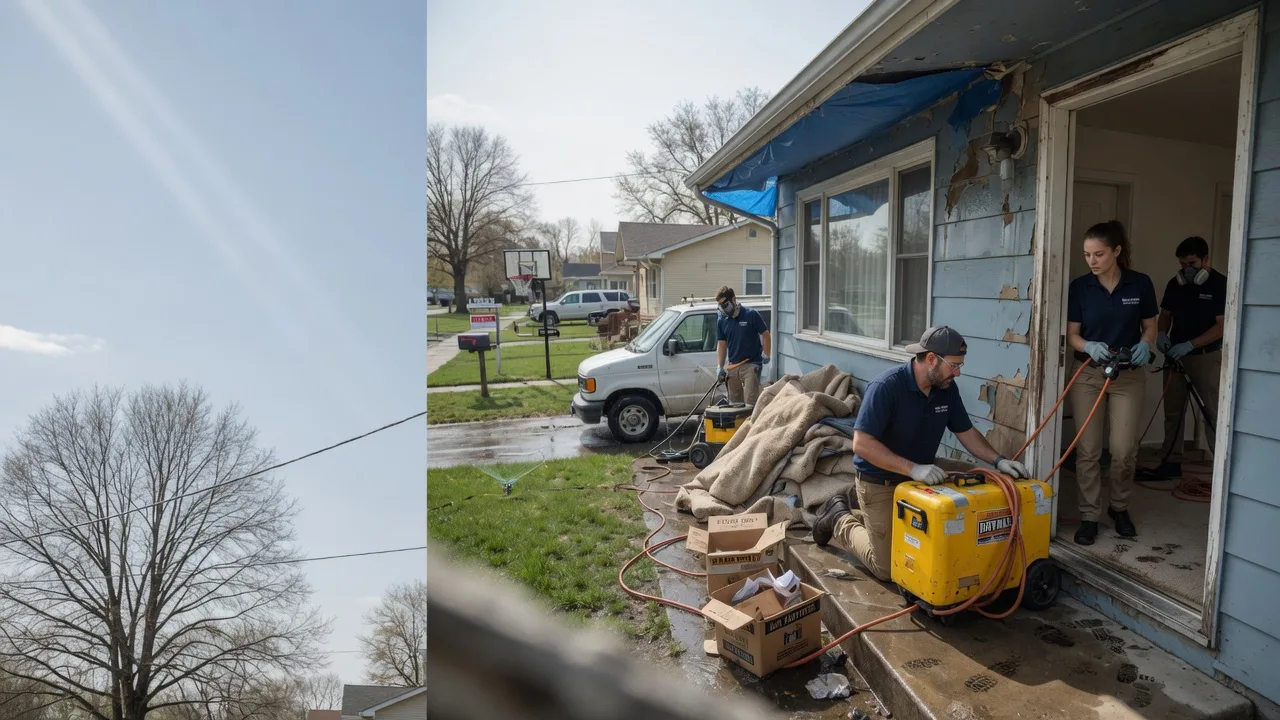 Basement Flood Cleanup in Loomis, NE near me
